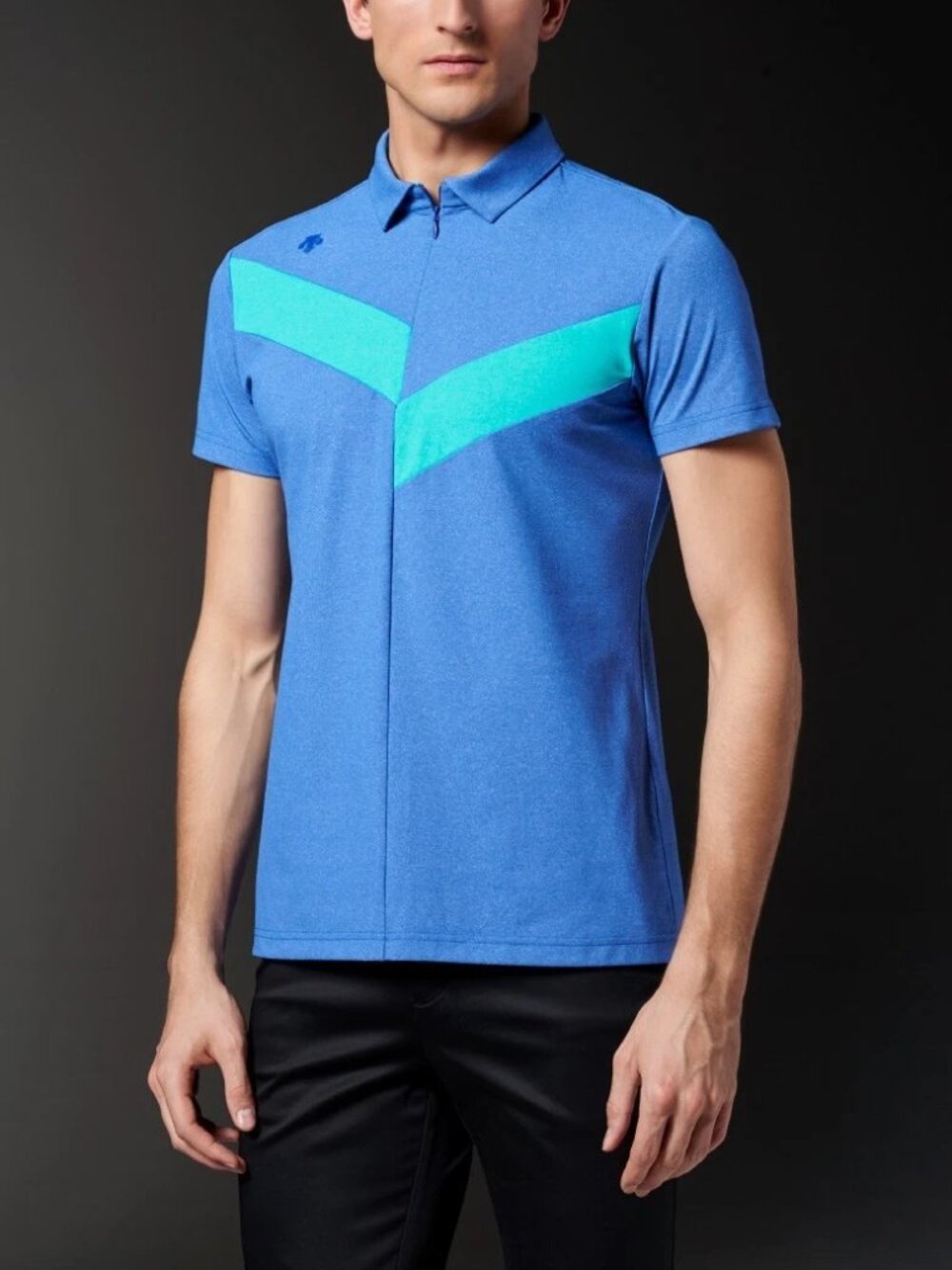 DESCENTE GOLF SHIRT Design by 中田英寿 Size Medium (2552)